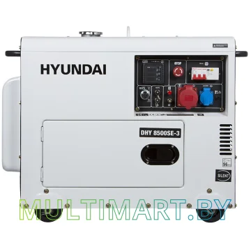 Дизельный генератор Hyundai DHY 8500SE-3